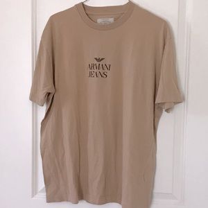 ARMANI Jean Soft Cotton Tee - Size S/M